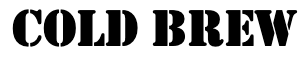 Black Gold~Cold Brew Concentrate