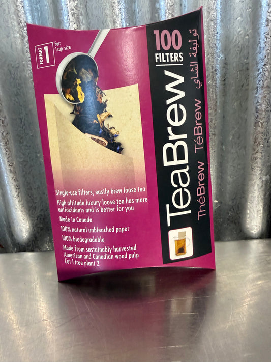 Filter bags for loose leaf tea