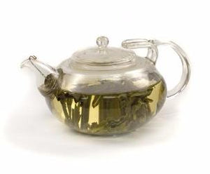Handblown Glass Tea Pot