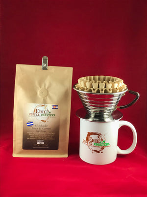 Kalita Wave Dripper + Coffee + Mug